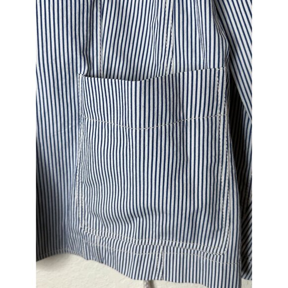 Lafayette 148 NWT Blazer Striped Blazer Detachable Rope Belt‎ Womens Size 10 - Picture 10 of 14